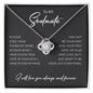 To My Soulmate | I Will Love You Always & Forever - Love Knot Necklace